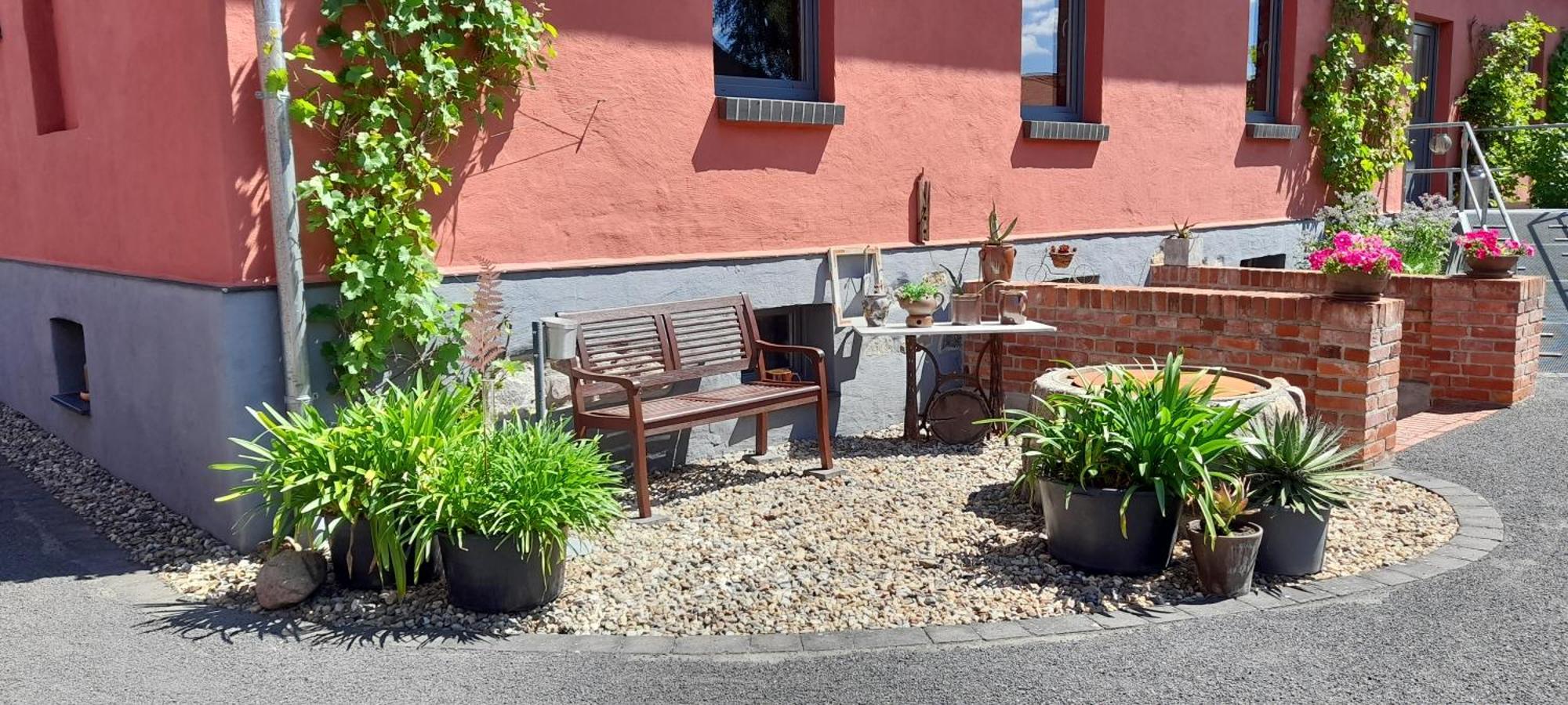 Pension Am Dorfanger Hohennauen Eksteriør billede